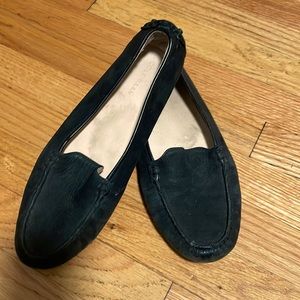 Cole Haan loafers size 7.5 suede outside leather inside
